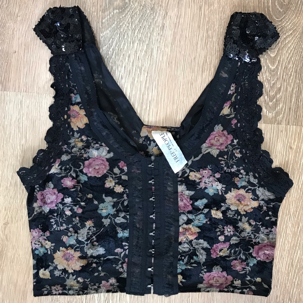 Free People Got Rhythm Cropped Top